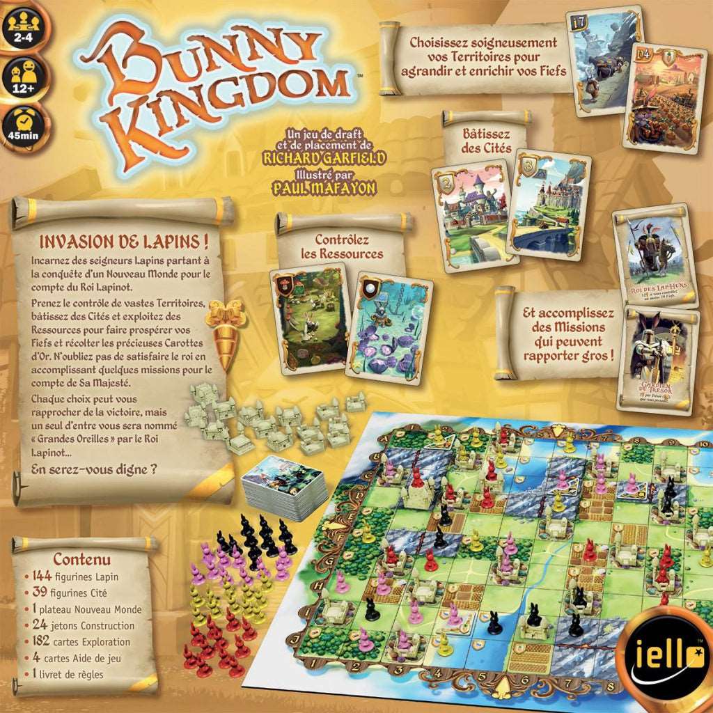 dos boite jeu Bunny Kingdom