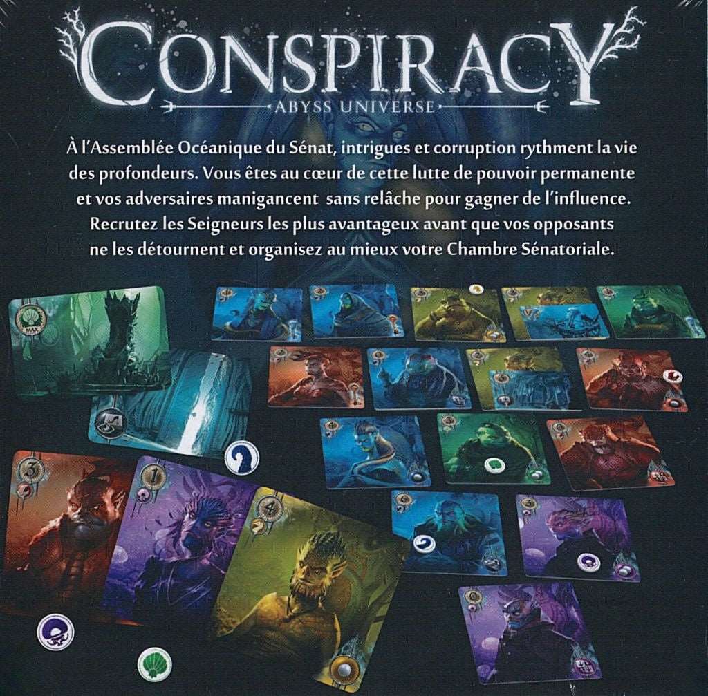 dos boite jeu Conspiracy Abyss Universe