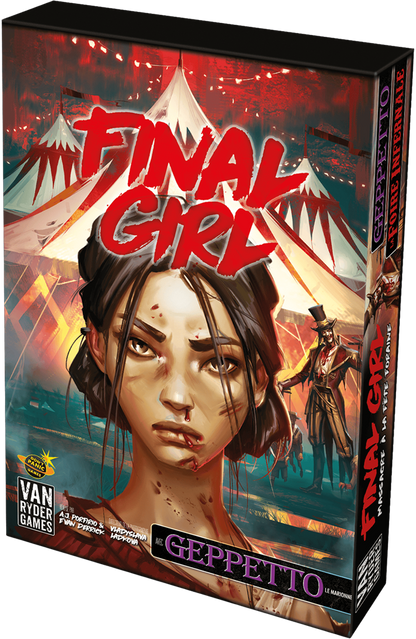 dos boite jeu Final Girl Massacre a la Fete Foraine