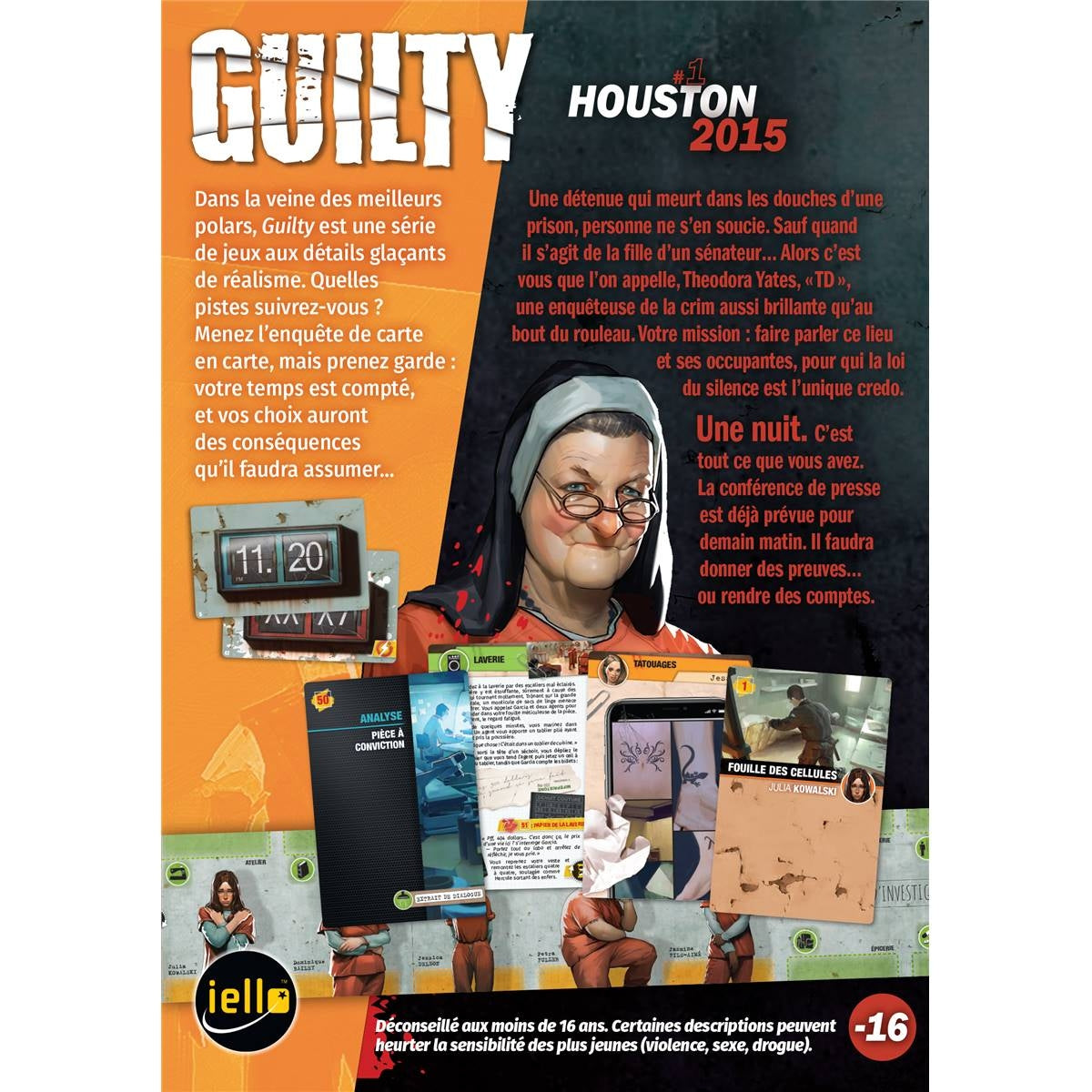 dos boite jeu Guilty Houston 2015