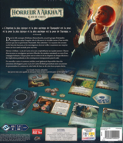 dos boite jeu Horreur a Arkham JCE Edition revisee