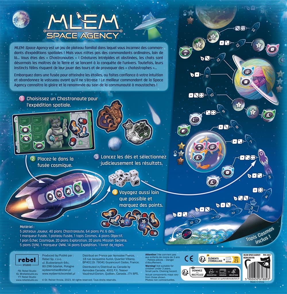 dos boite jeu MLEM Space Agency