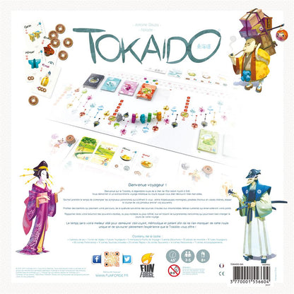 dos boite jeu Tokaido