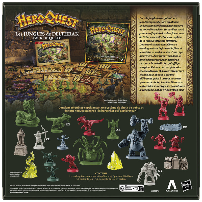 HeroQuest - Les Jungles de Delthrak