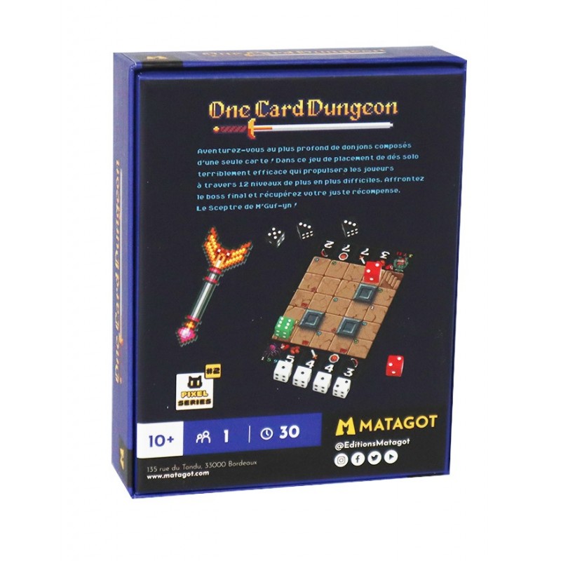 dos boite jeu one card dungeon