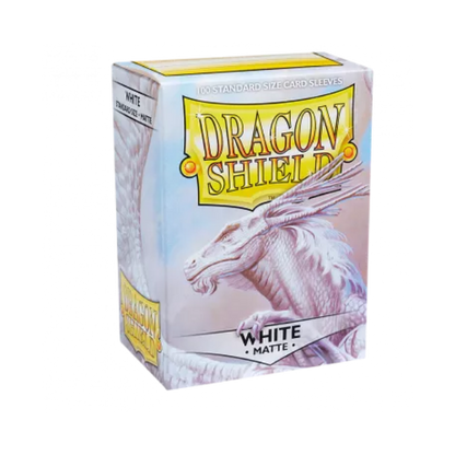 dragon shield standard matte sleeves white boite