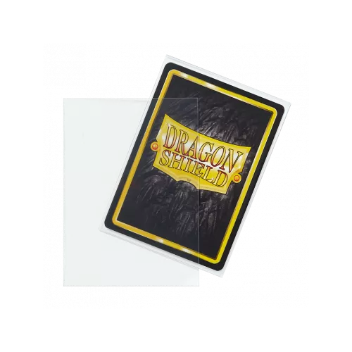 dragon shield standard size classic sleeves clear 