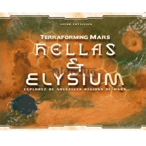 boite jeu hellas et Elysium terraforming mars