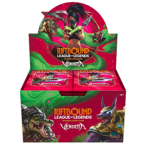 jcc riftbound vendetta display 24 boosters EN