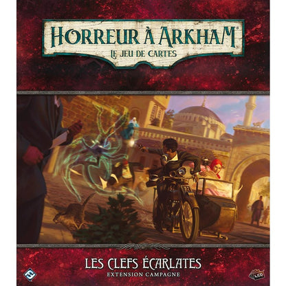 jce Horreur a Arkham Les Clefs Ecarlates boite
