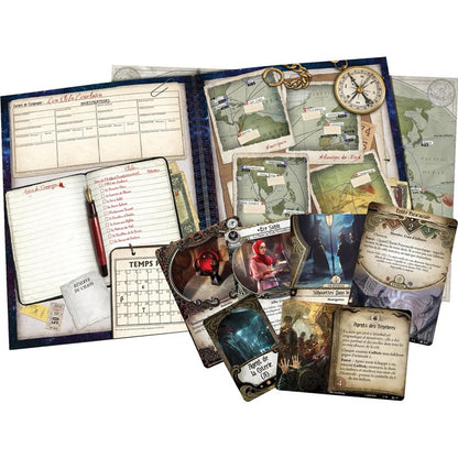 jce Horreur a Arkham Les Clefs Ecarlates matériel