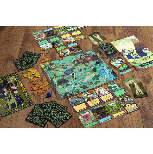 jeu de societe A Wild Venture matériel