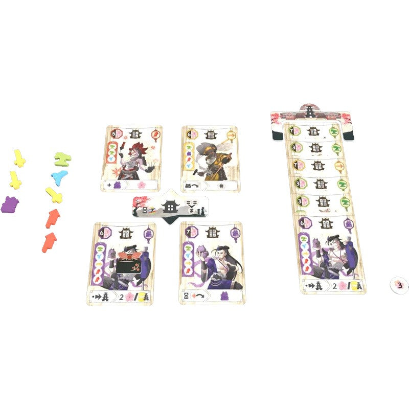 jeu de societe Arigato matériel