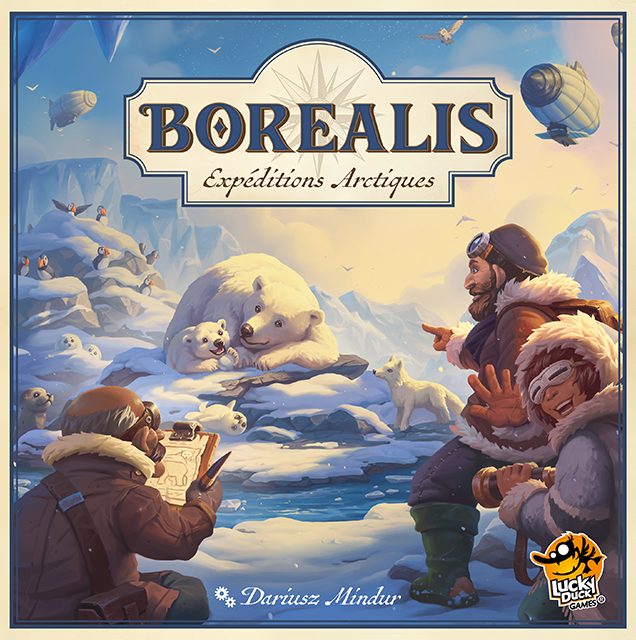 jeu de societe Borealis Expeditions Arctiques boite