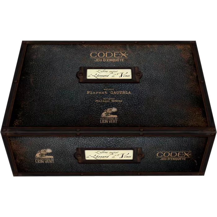 escape game Codex L'ultime Secret De Léonard De Vinci boite