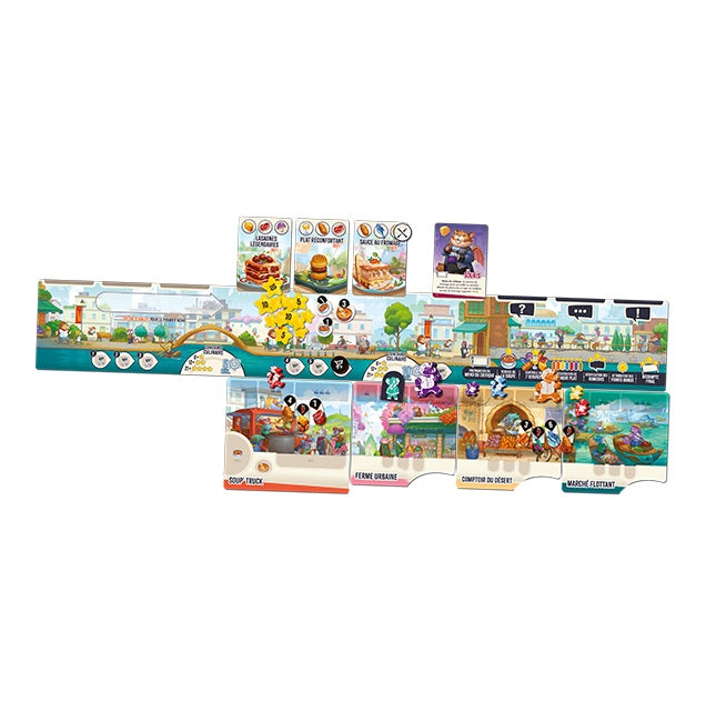 jeu de societe Critter Kitchen matériel