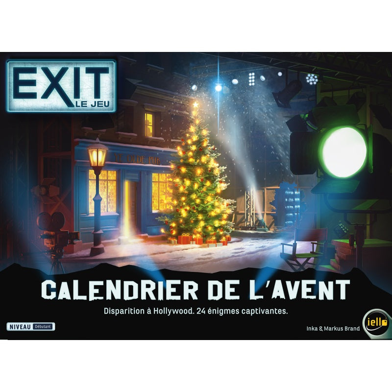 jeu de societe Exit Calendrier de l'Avent Disparition a Hollywood boite