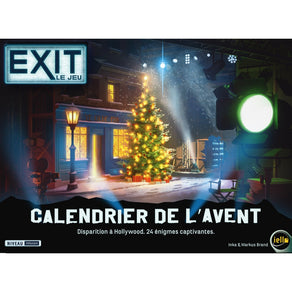 jeu de societe Exit Calendrier de l'Avent Disparition a Hollywood boite