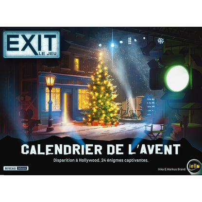 jeu de societe Exit Calendrier de l'Avent Disparition a Hollywood boite