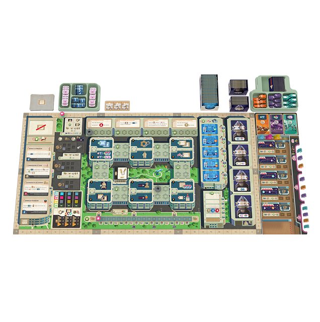 jeu de societe Galactic Cruise plateau