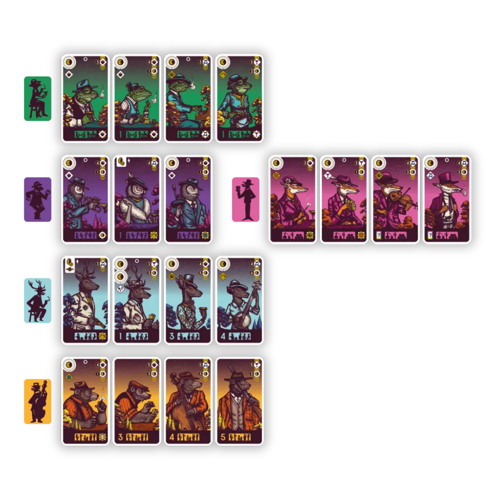 jeu de societe Moonshine cartes