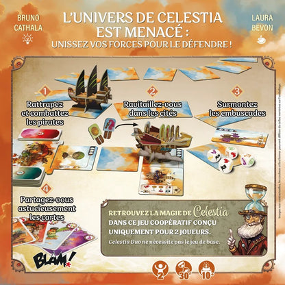 jeu de societe celestia duo dos de boite