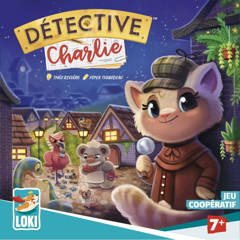 boite jeu Detective Charlie