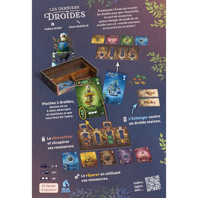 jeu de societe les derniers droides dos de boite