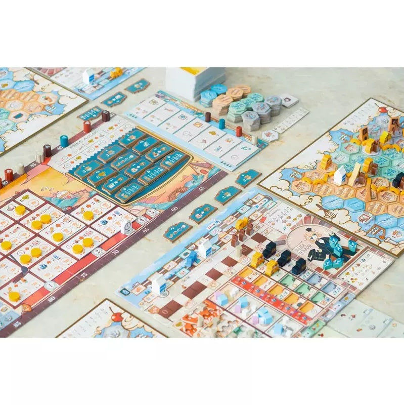 jeu de societe sweet lands boite materiel