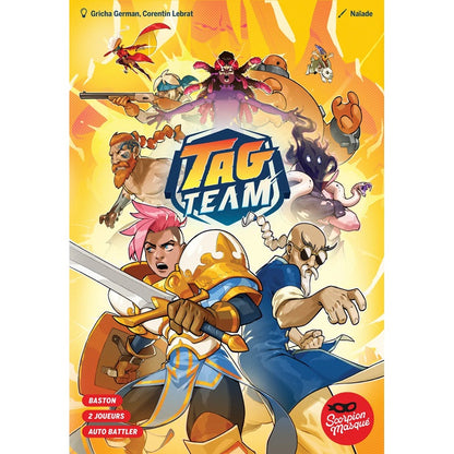 jeu de societe tag team boite