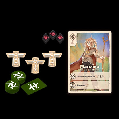 jeu de societe the val of eternity curse matériel