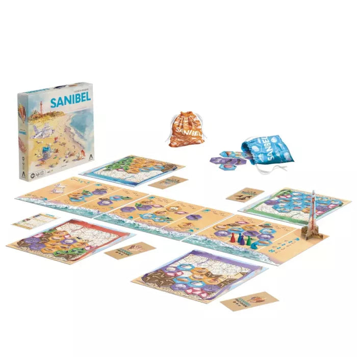 jeu societe sanibel materiel