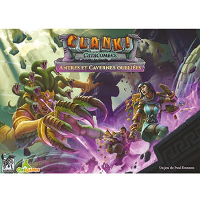 jeu de societe CLANK Catacombes Antres et Cavernes oubliees boite