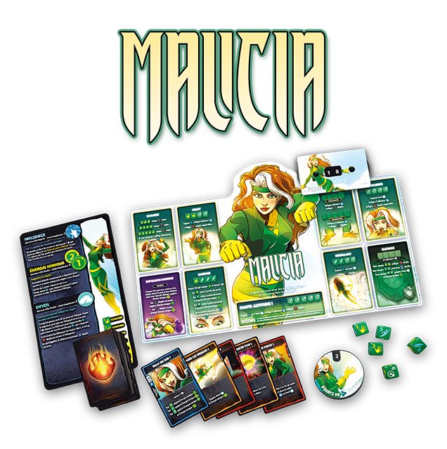 jeu de societe Dice Throne Marvel -Malicia