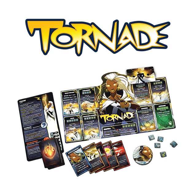 jeu de societe Dice Throne Marvel -Tornade