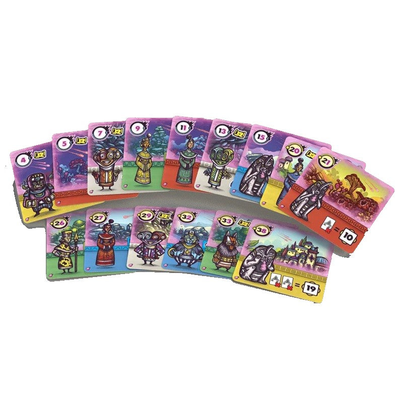 jeu de societe Faraway Sous un ciel d'étoiles cartes