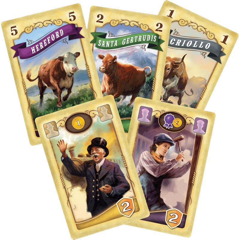 jeu de societe GWT El Passo cartes