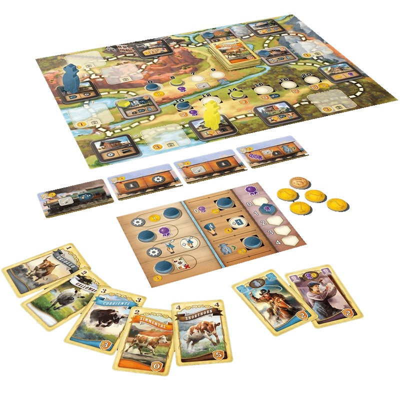 jeu de societe GWT El Passo plateau