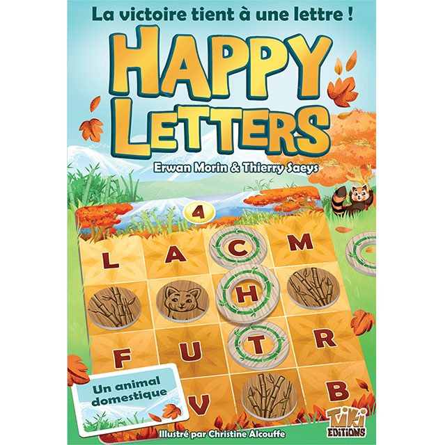 jeu de societe Happy Letters boite