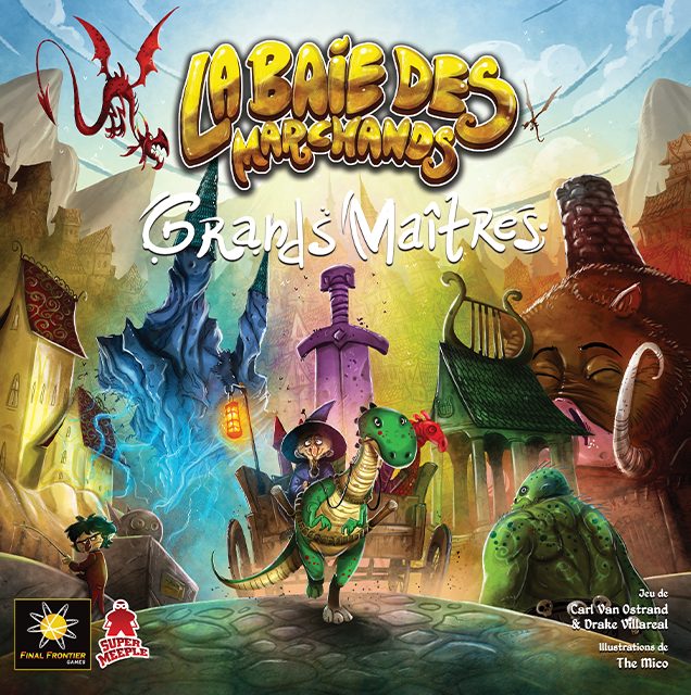 jeu de societe La baie des marchands Grands Maitres boite