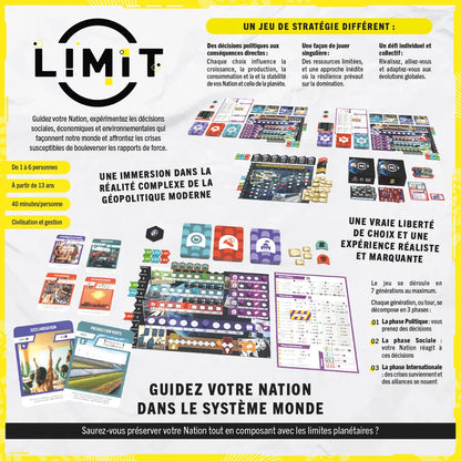 jeu de societe Limit dos de boite