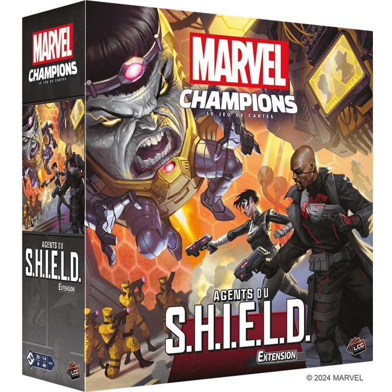 jeu de societe Marvel Champions agents du Shield boite