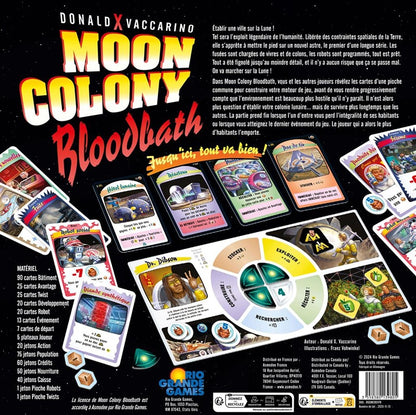 jeu de societe Moon Colony Bloodbath dos boite