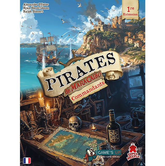 jeu de societe Pirates de Maracaibo Commandants boite