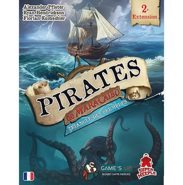 jeu de societe Pirates de Maracaibo Commandants boite