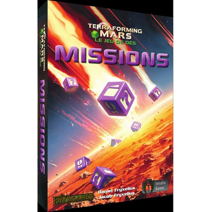 jeu de societe Terraforming Mars le jeu de dés missions boite