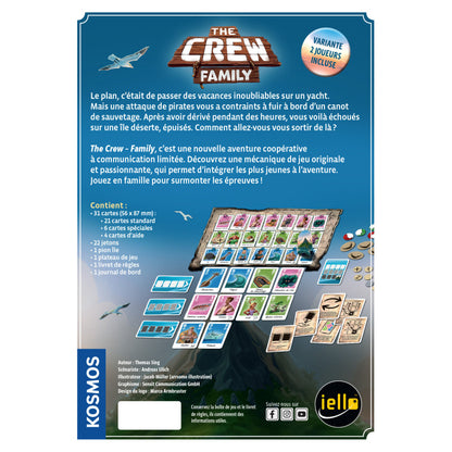 jeu de societe The Crew Family dos de boite