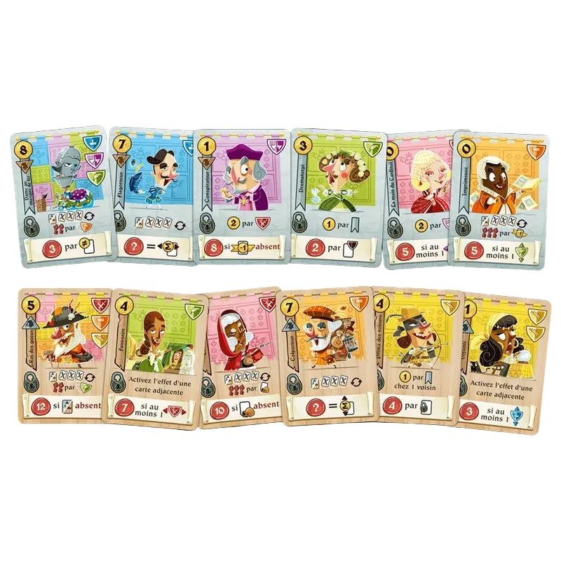 jeu de societe chateau combo au cachot cartes