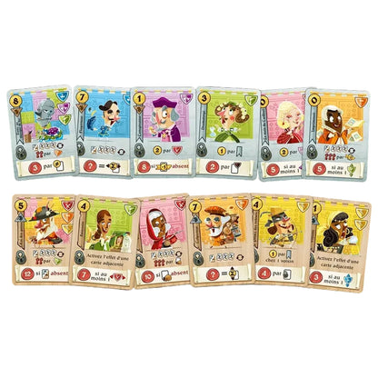 jeu de societe chateau combo au cachot cartes