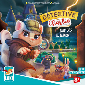 jeu de societe detective charlie enquete au manoir boite